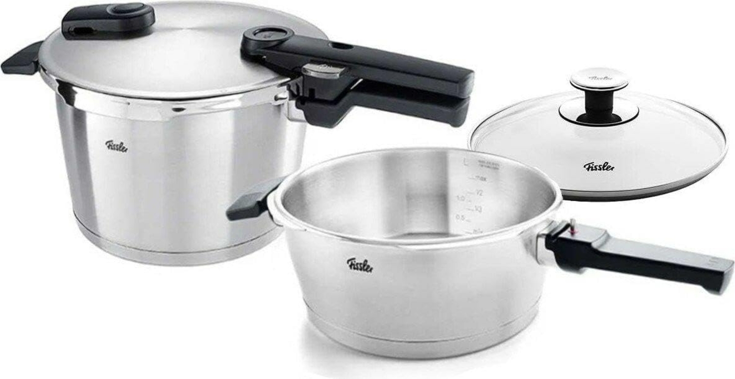 Fissler Schnellkochtopf Vitaquick Premium 6L + 3,5L SBP Bild 1