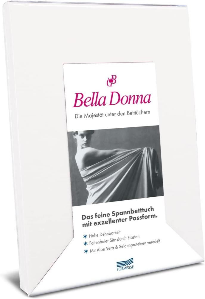 Formesse Bella-Donna Jersey Spannbettlaken|120x200 - 130x220 cm| weissFormesse Bella-Donna Jersey Spannbettlaken Bild 1