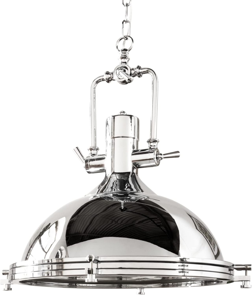 riess-ambiente Hängeleuchte INDUSTRIAL 45cm silber, ohne Leuchtmittel, Wohnzimmer · Metall · Esszimmer · Industrial Bild 1