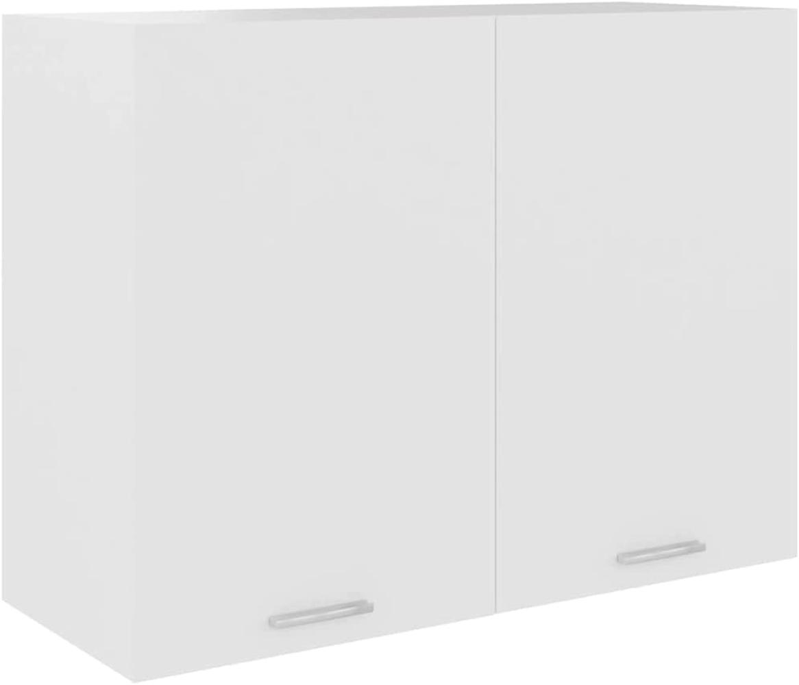 vidaXL Hängeschrank Weiß 80x31x60 cm Holzwerkstoff 801276 Bild 1