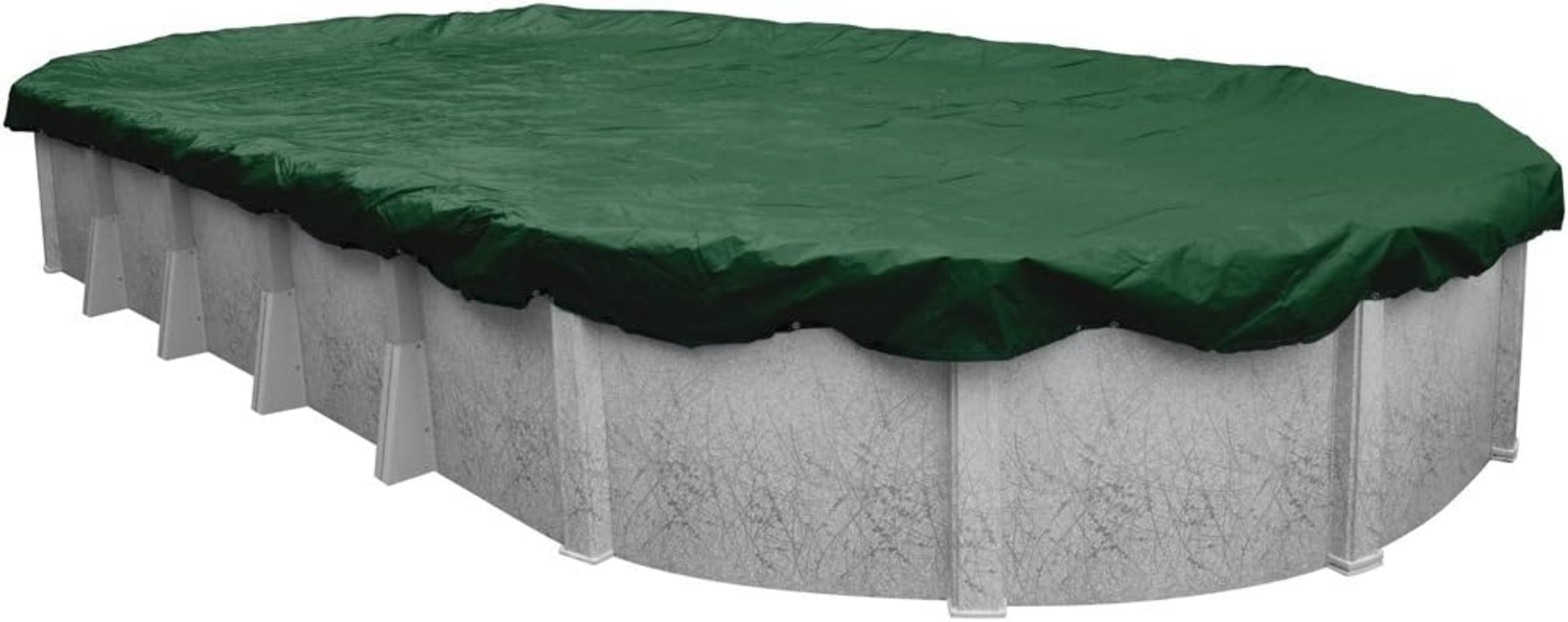 Robelle 371224-4 Supreme Winter Pool Cover for Oval Above Ground Swimming Pools, 12x24-ft. Oval Pool Bild 1
