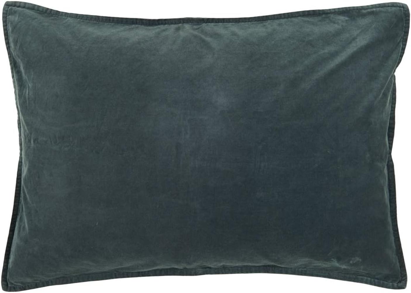 Kissenhülle Kissenbezug Samt Velour Dunkelblau Blau 70x50cm Ib Laursen 6229 69 Bild 1