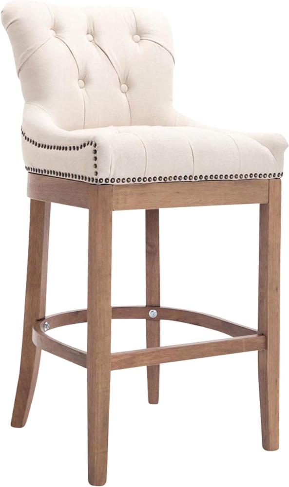 Barhocker Lakewood Stoff, Antik-hell creme Bild 1