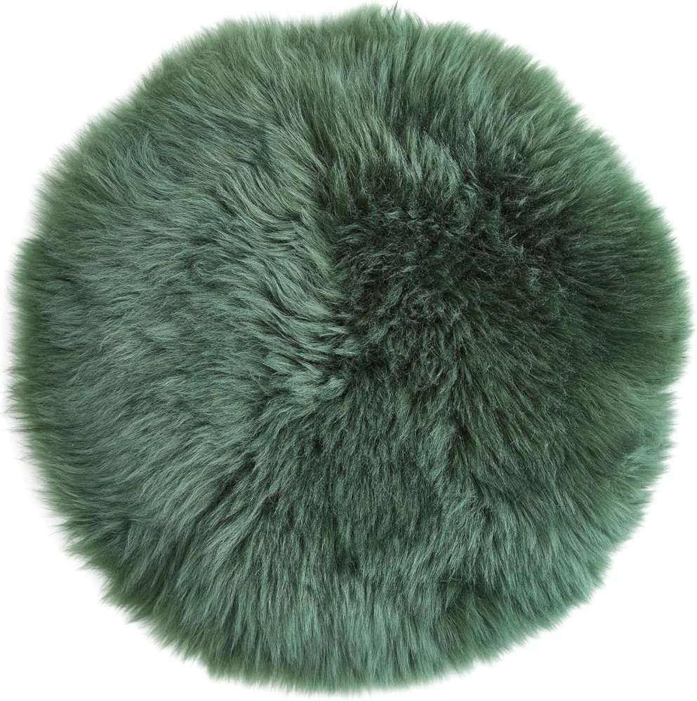 LUXOR living Stuhlkissen Sitzauflage Lammfell, Sitzauflage, rund oder eckig, echtes Lammfell, auch als 4er Set Bild 1