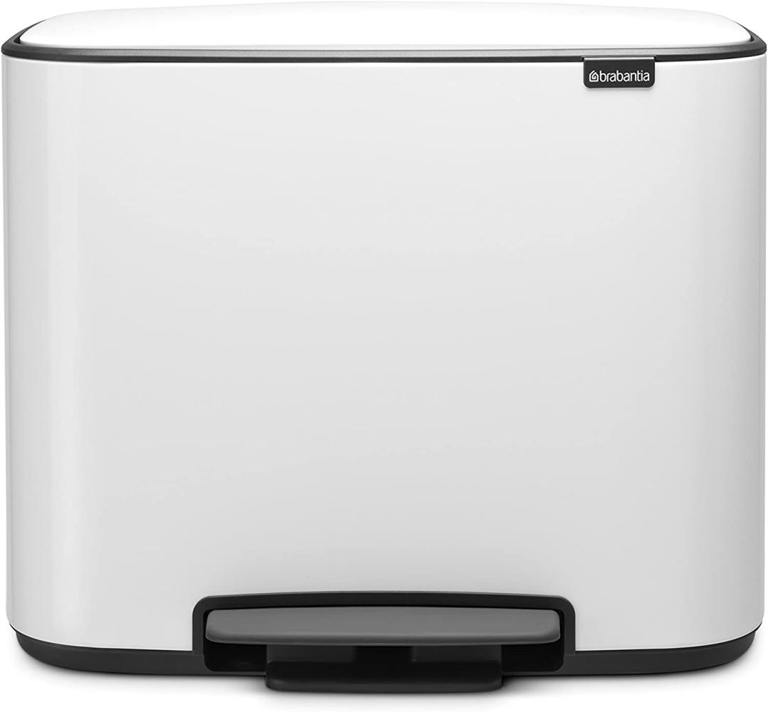 Brabantia Bo Treteimer 36 L weiss Papierkörbe & Mülleimer Bild 1