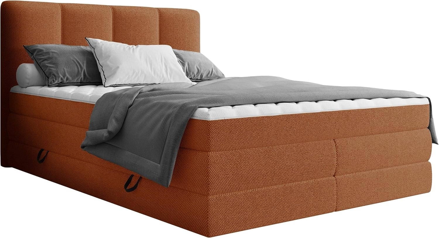 Boxspringbett Pregito (Farbe: Onega 18, Größe: 180 x 200) Bild 1