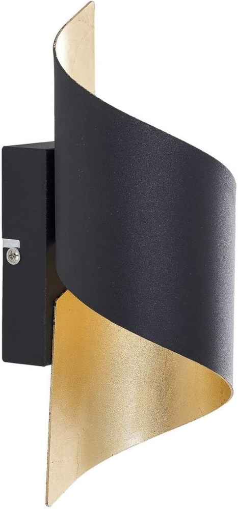 Lindby Wandleuchte Desirio, Metall, Schwarz IP20, 1 x 5 W LED Bild 1