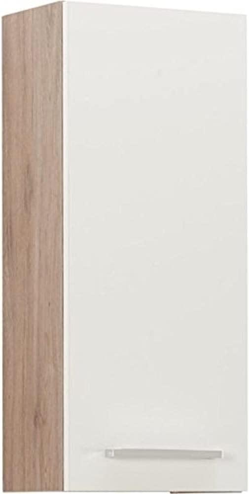 PELIPAL Quickset 380 Wandschrank, Holzdekor, Sanremo Eiche Terra Quer Nachbildung, 20,0 x 30,0 x 70,0 cm Bild 1