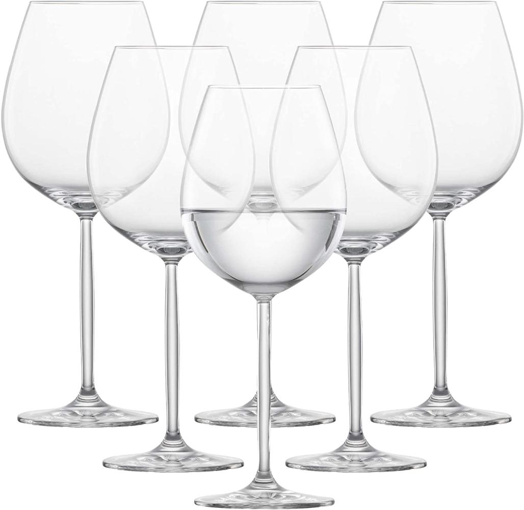 Schott Zwiesel Rotwein Glas 1, 6er Set, Diva, Rotwein, Form 8015, 613 ml, 104096 Bild 1