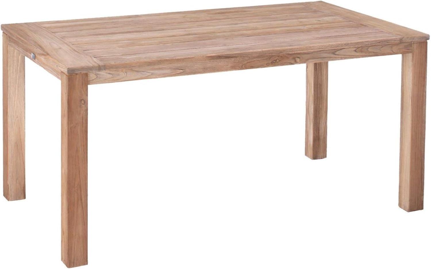 Teak-Tisch Moretti grey-wash 180 x 100 x 75 cm Bild 1