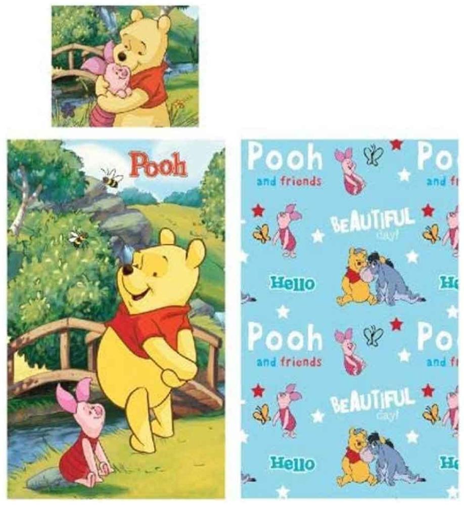 Disney Winnie der Pooh - Baby Bettwäsche - Set 90x140 40x55 cm Bild 1