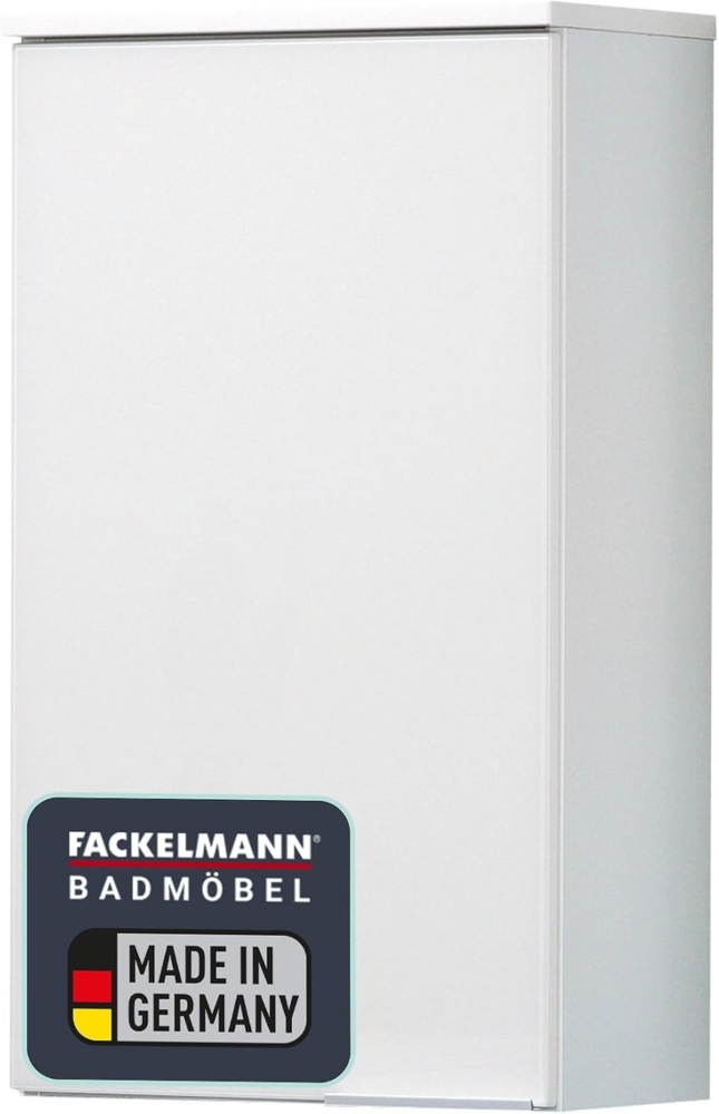 Fackelmann KARA Hängeschrank 41 cm, Weiß, links Bild 1