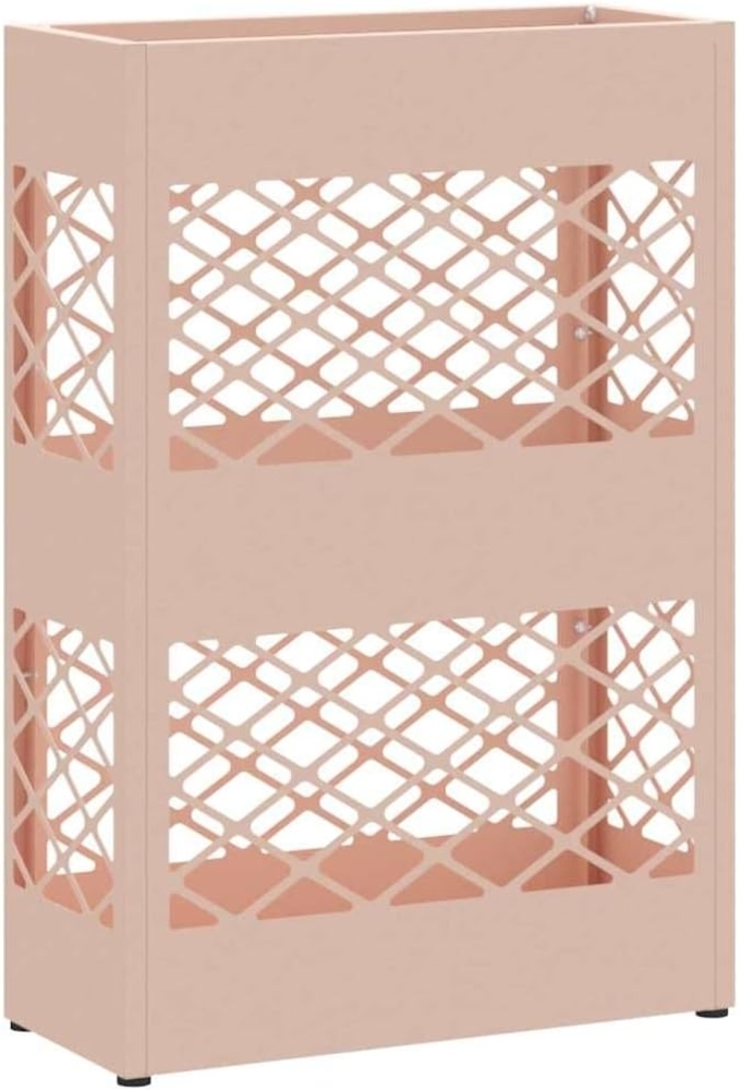 vidaXL Sonnenschirmhalter mit Speicher Rosa 28 x 12 x 41 cm Stahl 868525 Bild 1