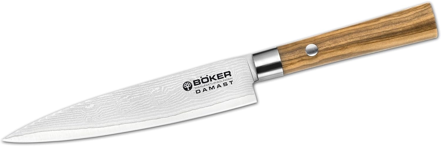 Böker Damast Olive Allzweckmesser Bild 1