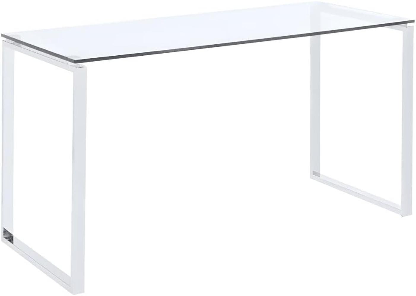 Schreibtisch Glas & Metall FREYA Bild 1