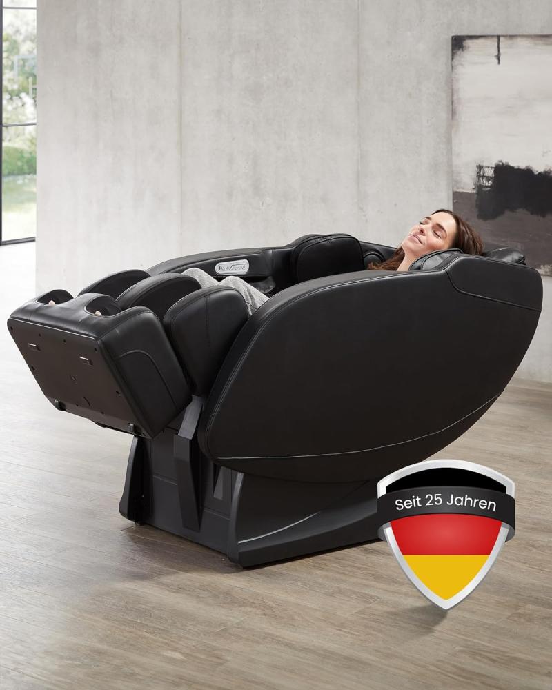 Massagesessel WELCON Prestige II BLACK EDITION in schwarz Bild 1