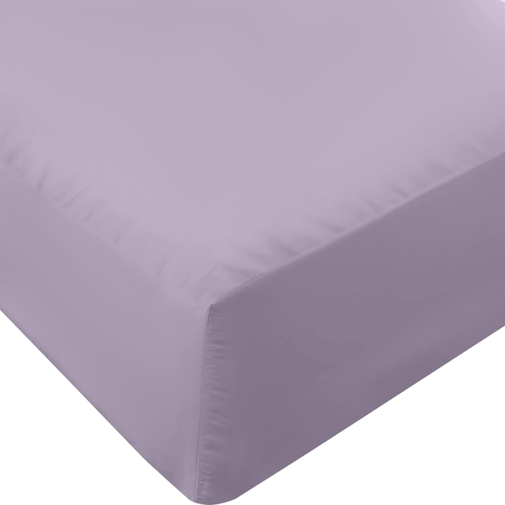 Utopia Bedding Queensize-Spannbettlaken, Tiefe Taschen, weiche Mikrofaser, schrumpft und lichtbeständig, pflegeleicht, nur 1 Spannbetttuch (Lavendel) Bild 1