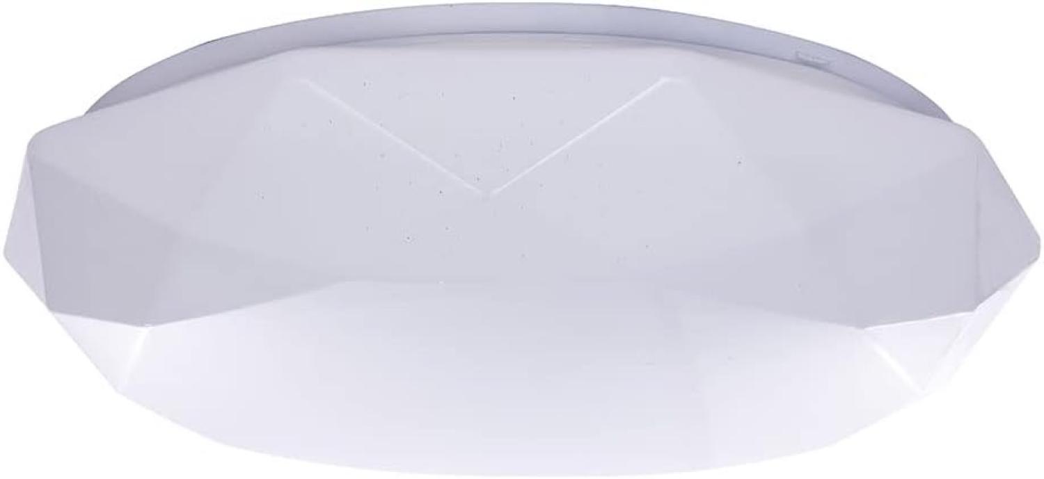 LED Deckenleuchte, rund opal weiß, D 39 cm Bild 1