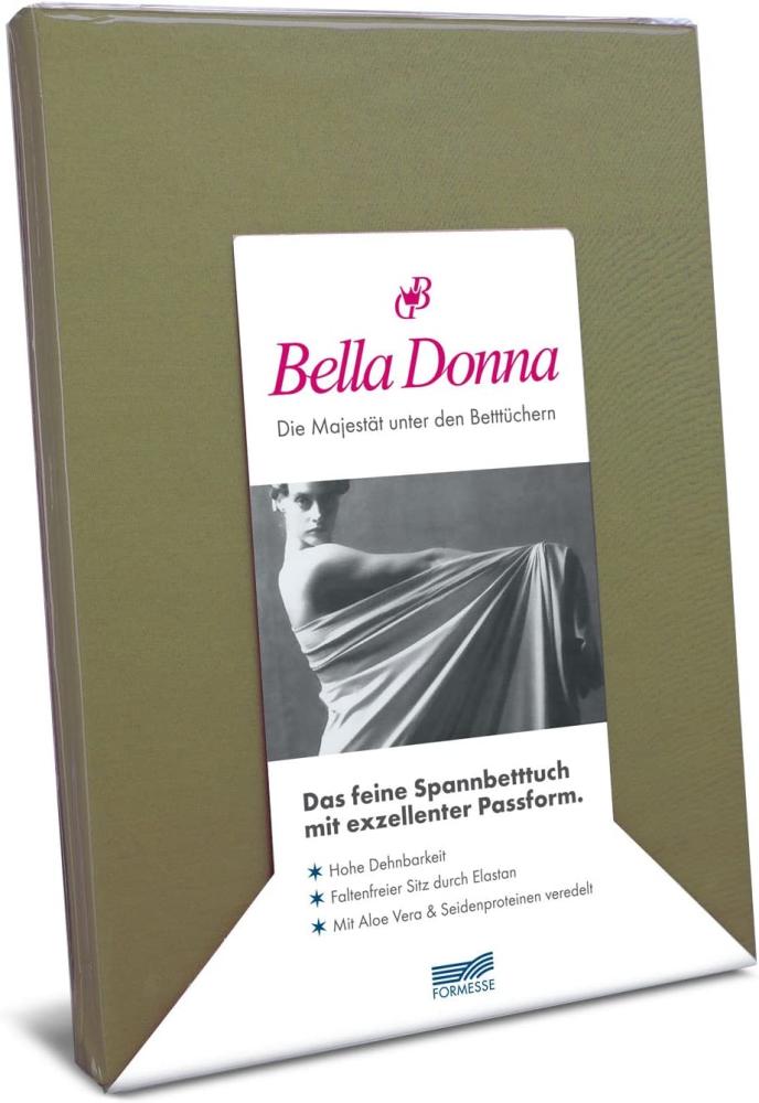 Formesse Bella-Donna Jersey Spannbettlaken|200x220 - 200x240 cm| olive Bild 1