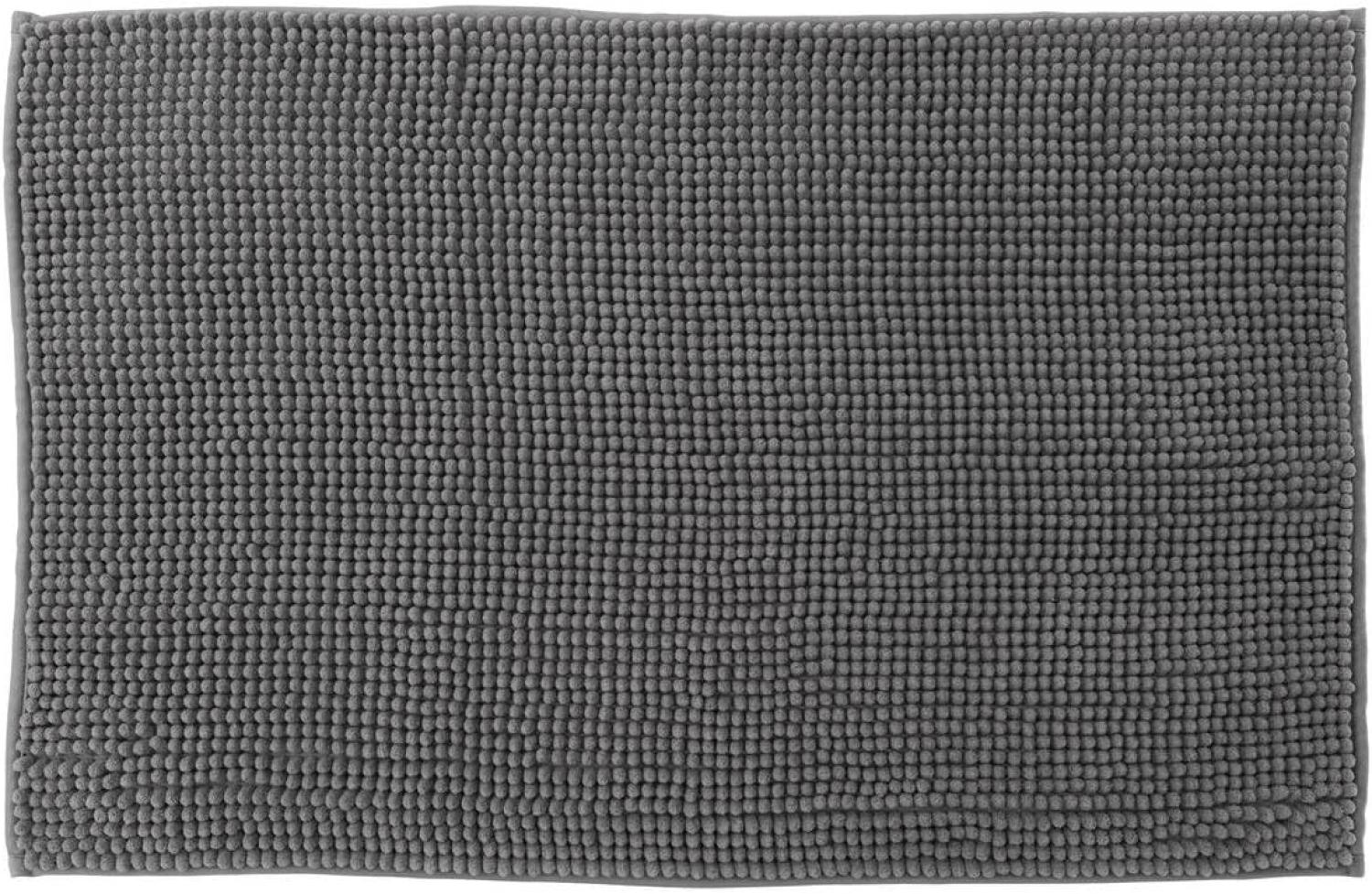 Badteppich TAPIS MINI CHENILLE, 50x80 cm, grau - 5five Simple Smart Bild 1