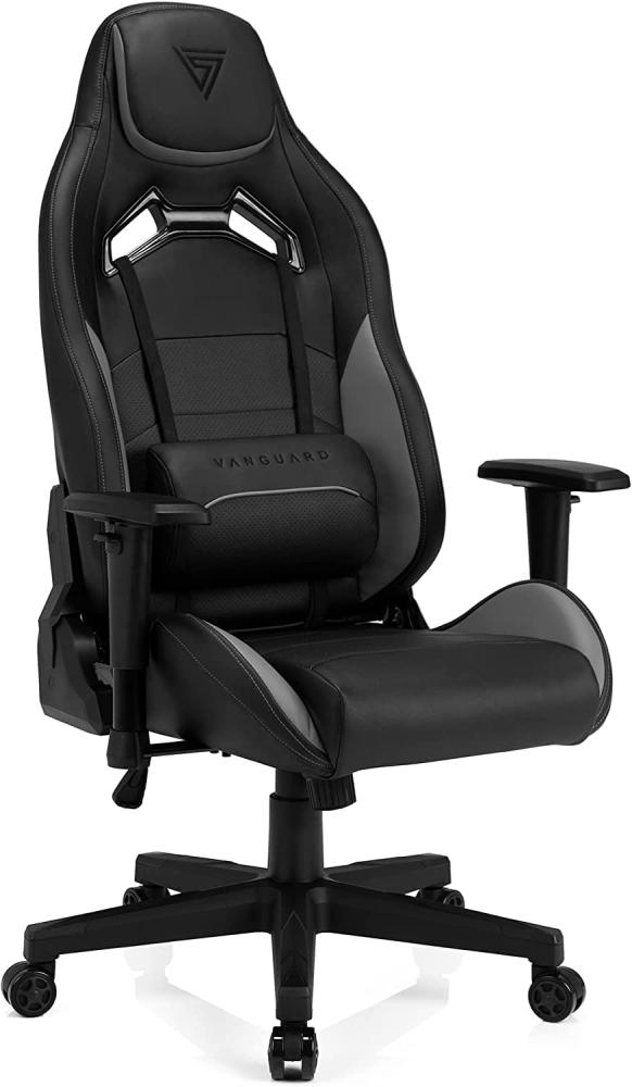 SENSE7 Gamer Stuhl, Schwarz-Grau, 41-49 x 66x58 Bild 1