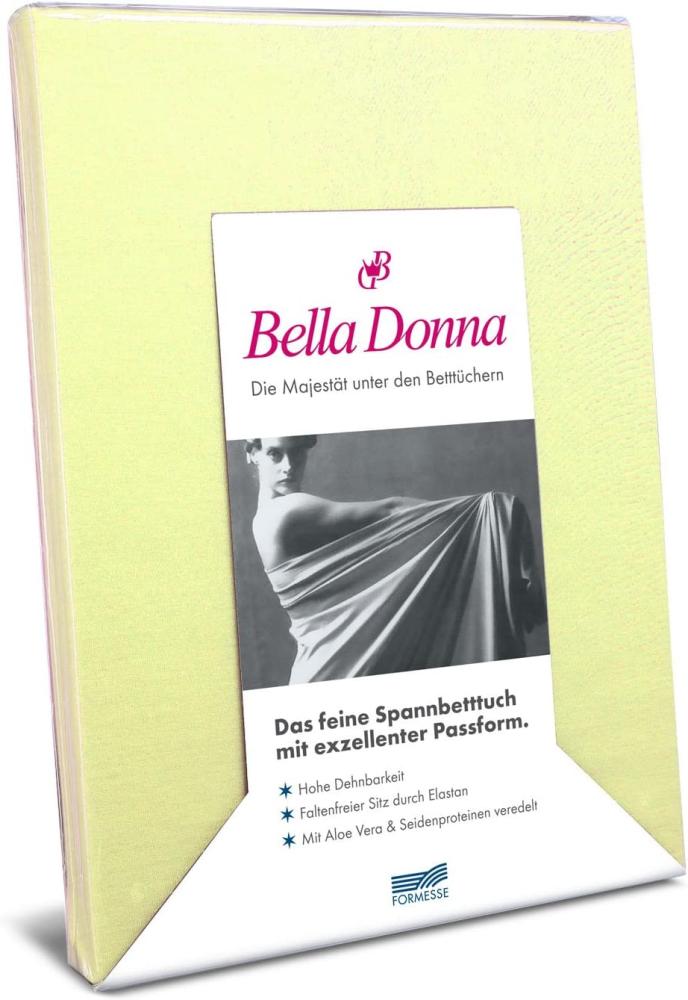 Formesse Bella-Donna Jersey Spannbettlaken|200x220 - 200x240 cm| hellgelb Bild 1