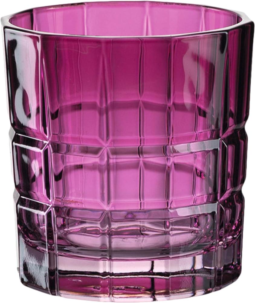 Leonardo Trinkglas SPIRITII, Glas, Trinkgefäß, Wasserglas, Kalk-Natron Glas, Violett, 170 ml, 028762 Bild 1