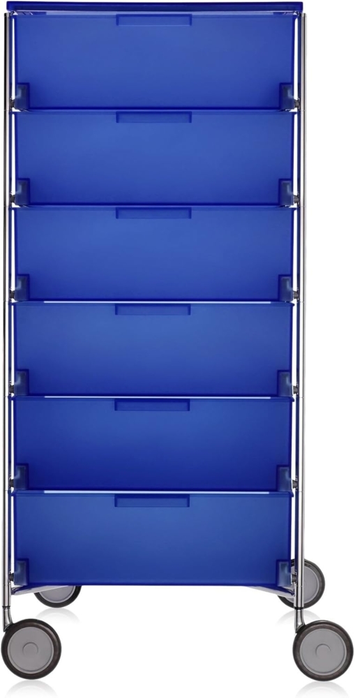Kartell Mobil, Plastik, blau, 47.5 x 109 x 49 cm Bild 1