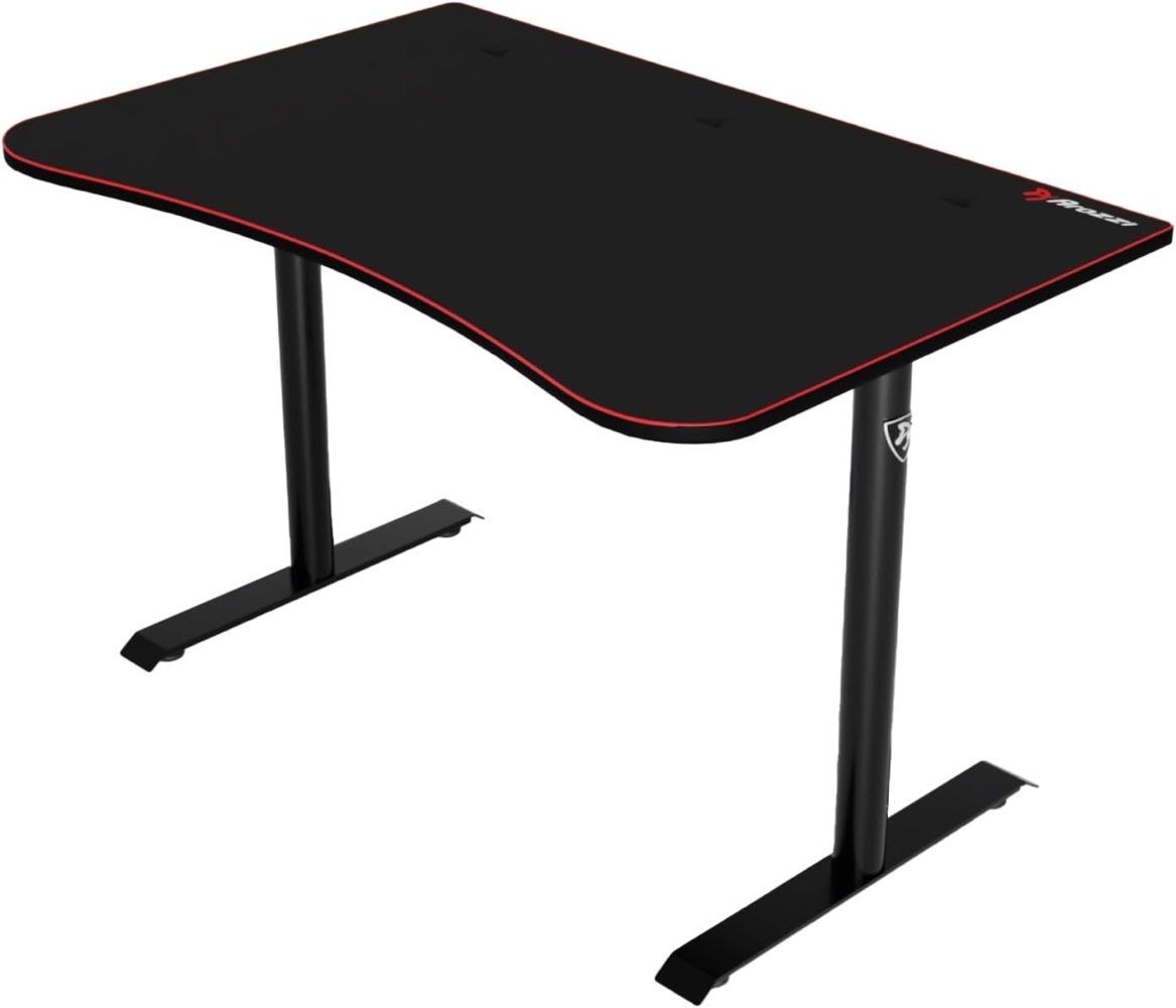 Arozzi Arena Fratello - Tisch - gebogen - Schwarz Bild 1