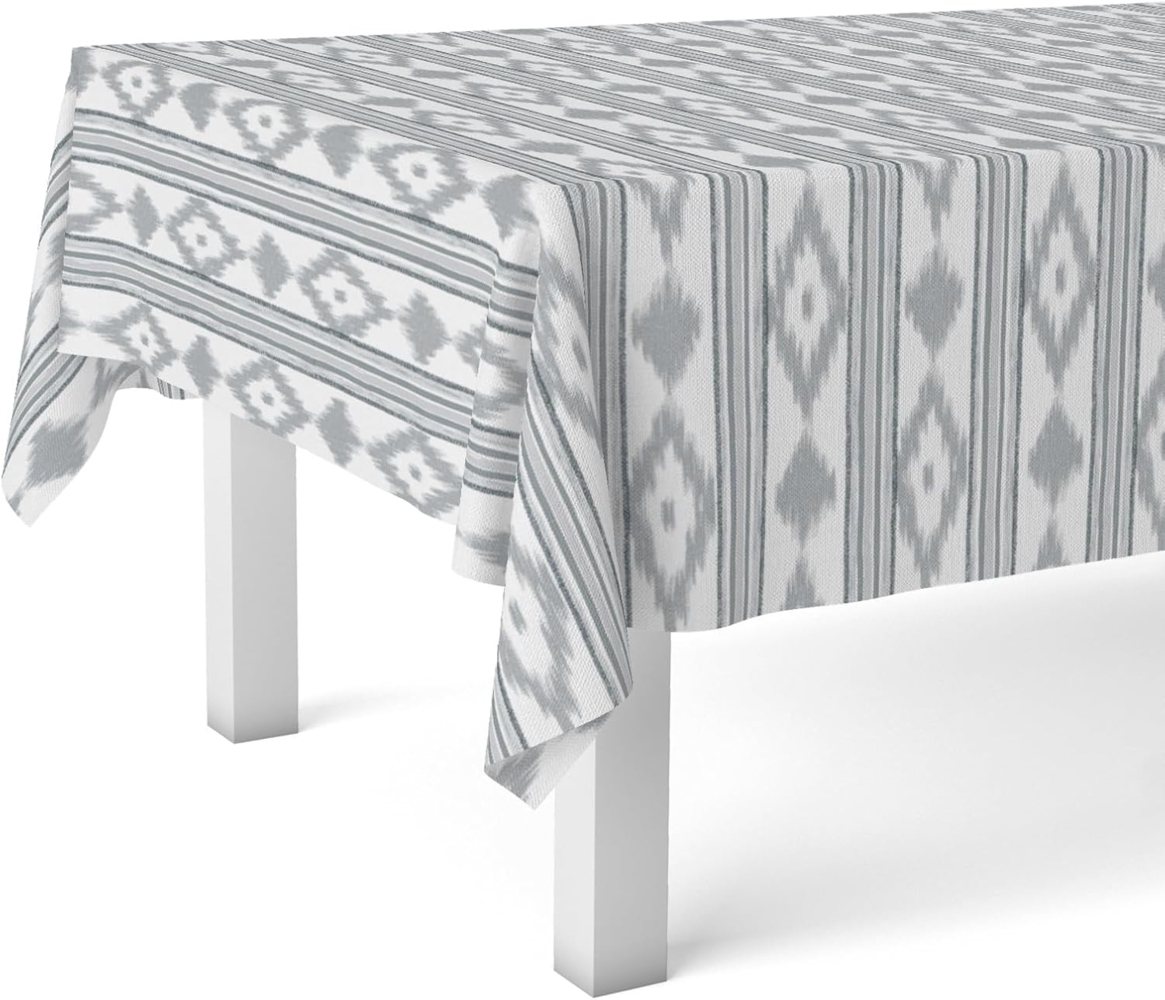Martina Home Wachstuch-Tischdecke Mallorqui, grau, 200x140 cm Bild 1