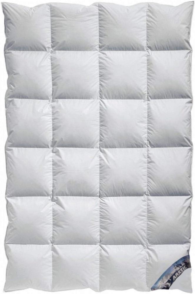 Arktic Kassetten Daunendecke Winterdecke extra-warm 100% Daune 200x200 cm A5 Bild 1