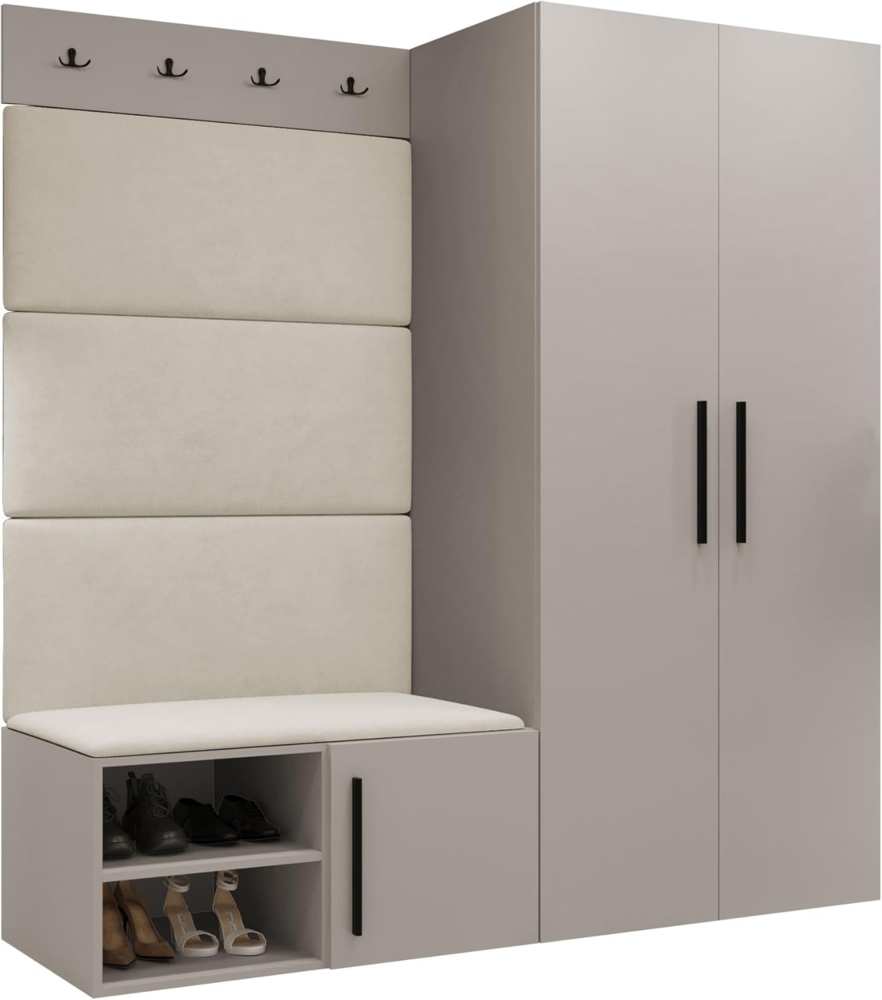 Garderoben-Set Mapreni I (Farbe: Cashmere, Manila 02) Bild 1