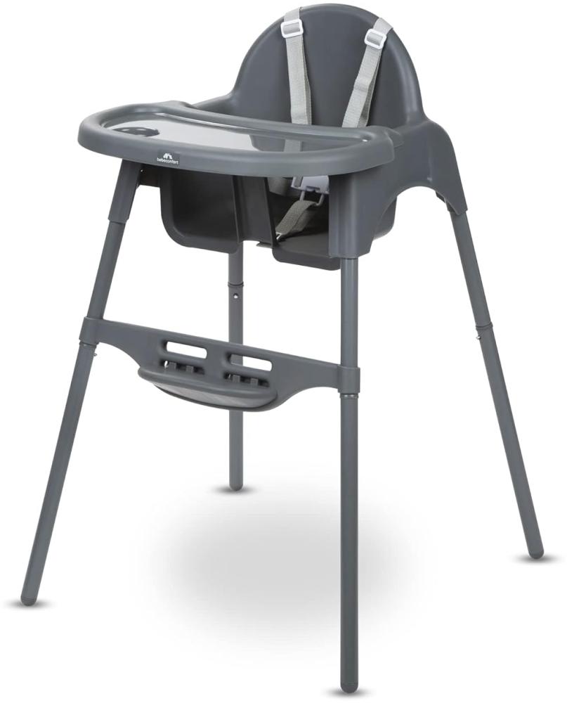 Bebeconfort Meely 2-in-1-Hochstuhl, Hochstuhl ab 6 Monaten, umwandelbarer Hochstuhl, ab 6 Monaten bis ca. 3 Jahre, bis 15 kg (Dark Grey) Bild 1