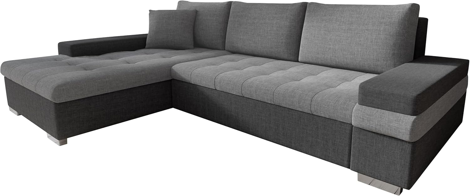 Ecksofa Bangkok Mini, Farbe: Lux 06 + Lux 05 Bild 1