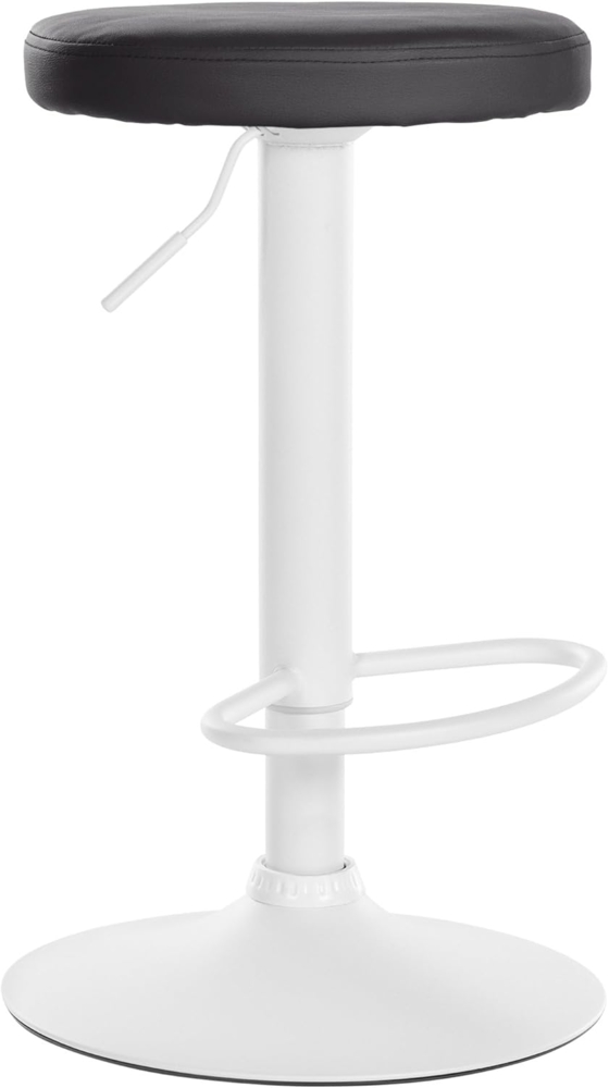 CLP Barhocker Ponte Kunstleder-Bezug,schwarz weiß Bild 1