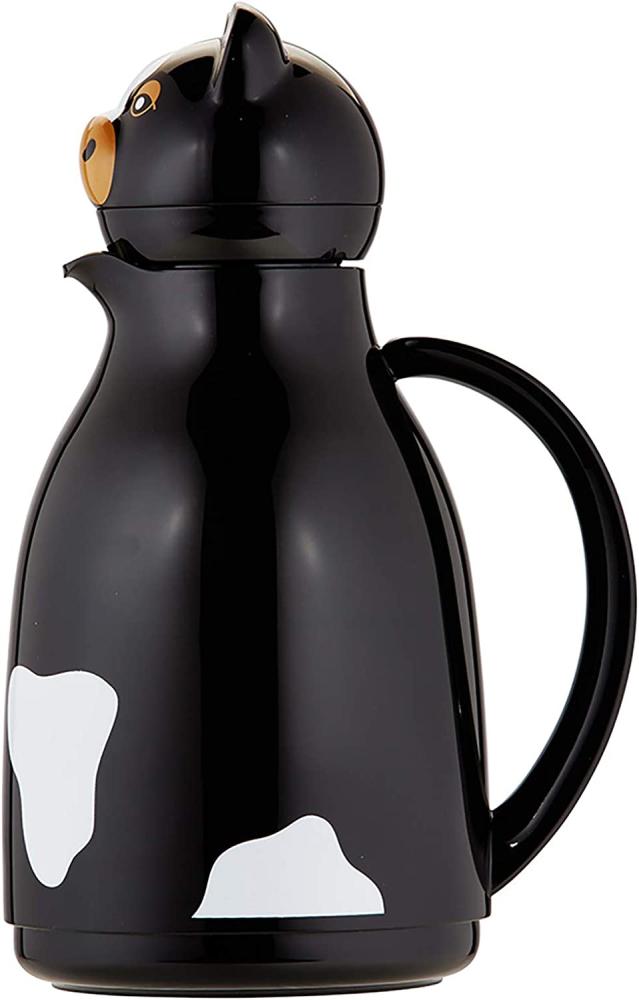 Helios Isolierkanne Thermo-Cow 1,0 l schwarz 2544-002 Bild 1