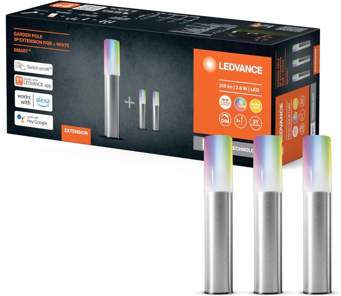 LEDVANCE SMART+ GARDENPOLE MULTICOLOR RGBW WIFI Extension 3 Bild 1