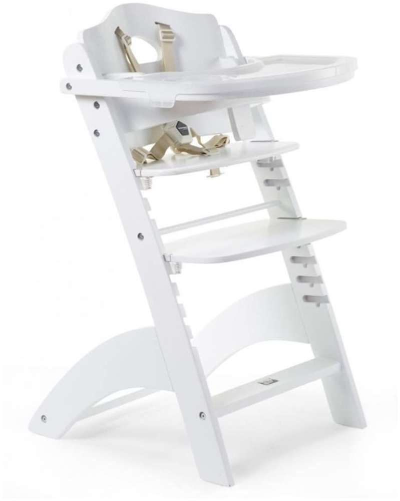 Childhome ' Lambda 3' Treppenhochstuhl Buche weiß Bild 1