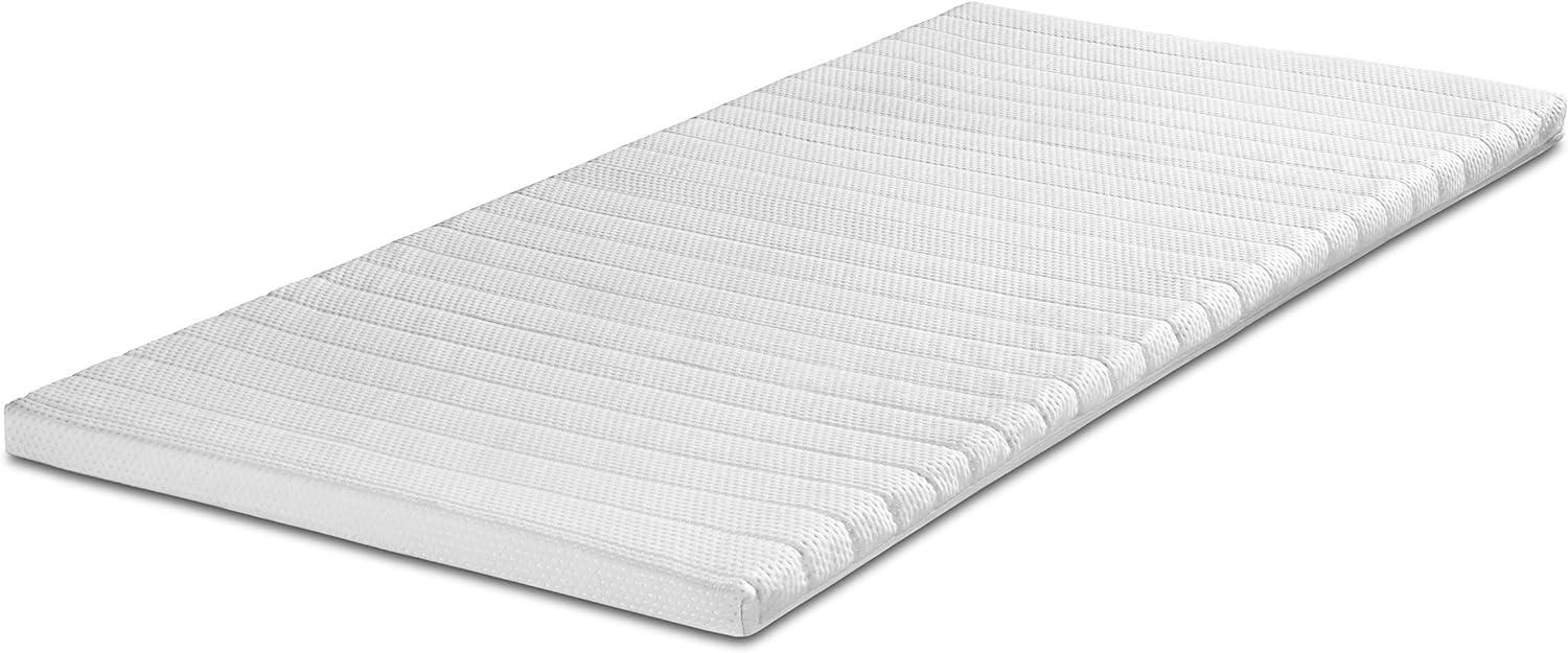 Traumnacht Matratzenauflage/Topper Viscoschaum mit Noppenstruktur, 160x195 cm, Öko-Tex zertifiziert, produziert nach deutschem Qualitätsstandard Bild 1