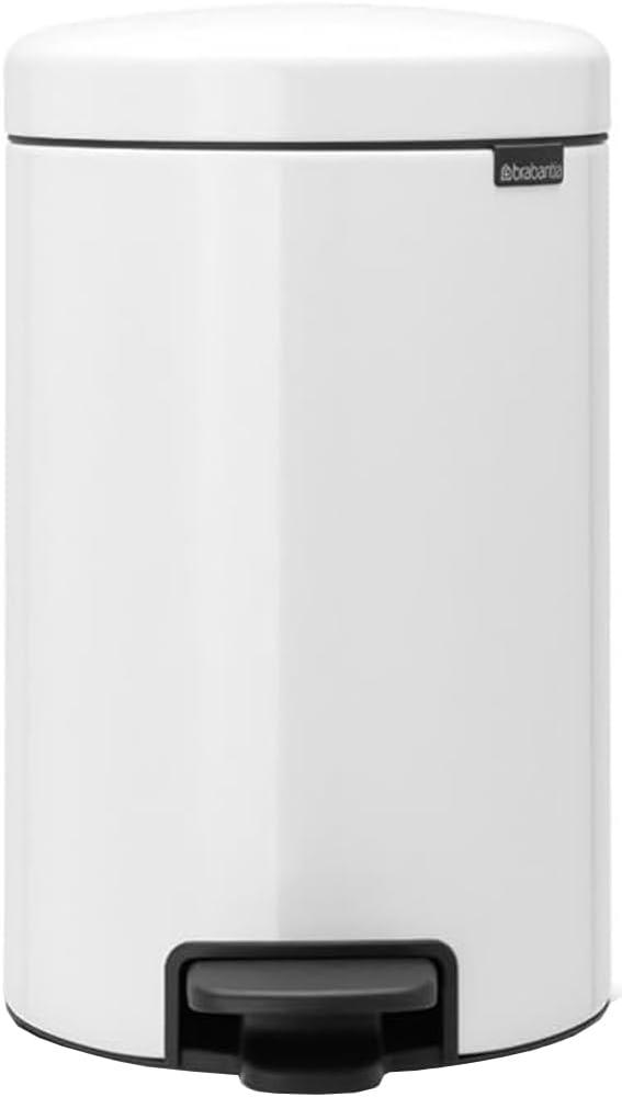 Brabantia 'Newicon' Treteimer, white, 12 L Bild 1