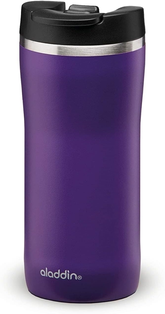 Aladdin 'Barista Mocca' Thermobecher, rostfreier Stahl, purple, 350 ml Bild 1