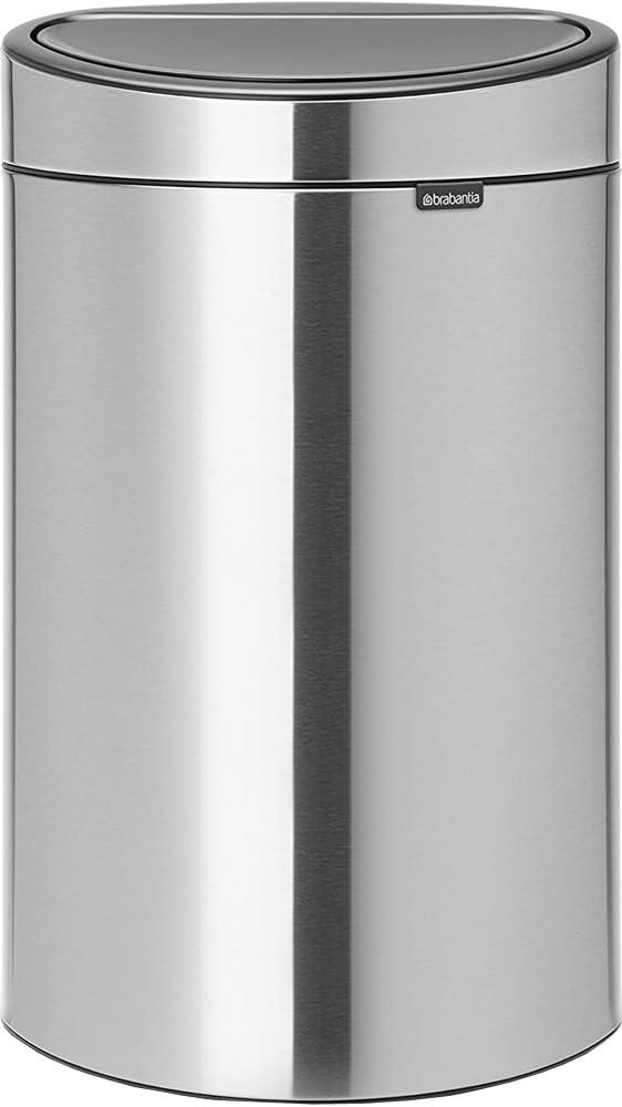 Brabantia Touch Bin New Abfalleimer, Edelstahl, matt steel fpp, 40 L Bild 1