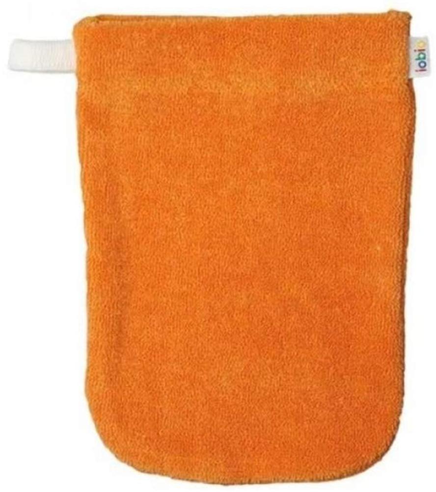 popolini Waschhandschuh (Größe: S / Farbe: orange / Material: Frottee Soft) Bild 1