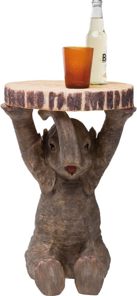 KARE Design Beistelltisch Animal Elefant Ø35cm 78893 Bild 1