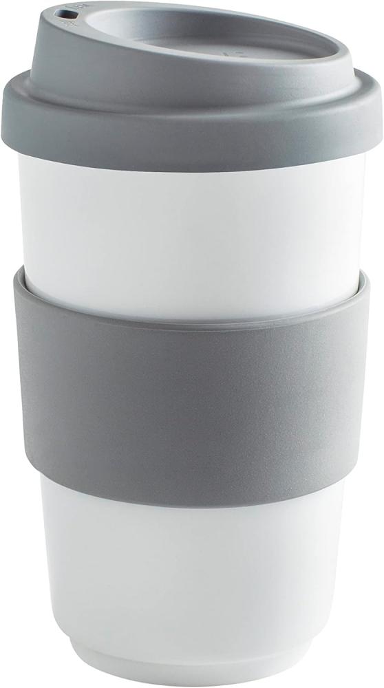 KAHLA fillit To Go Becher 0,40 l Banderole cool gray Bild 1