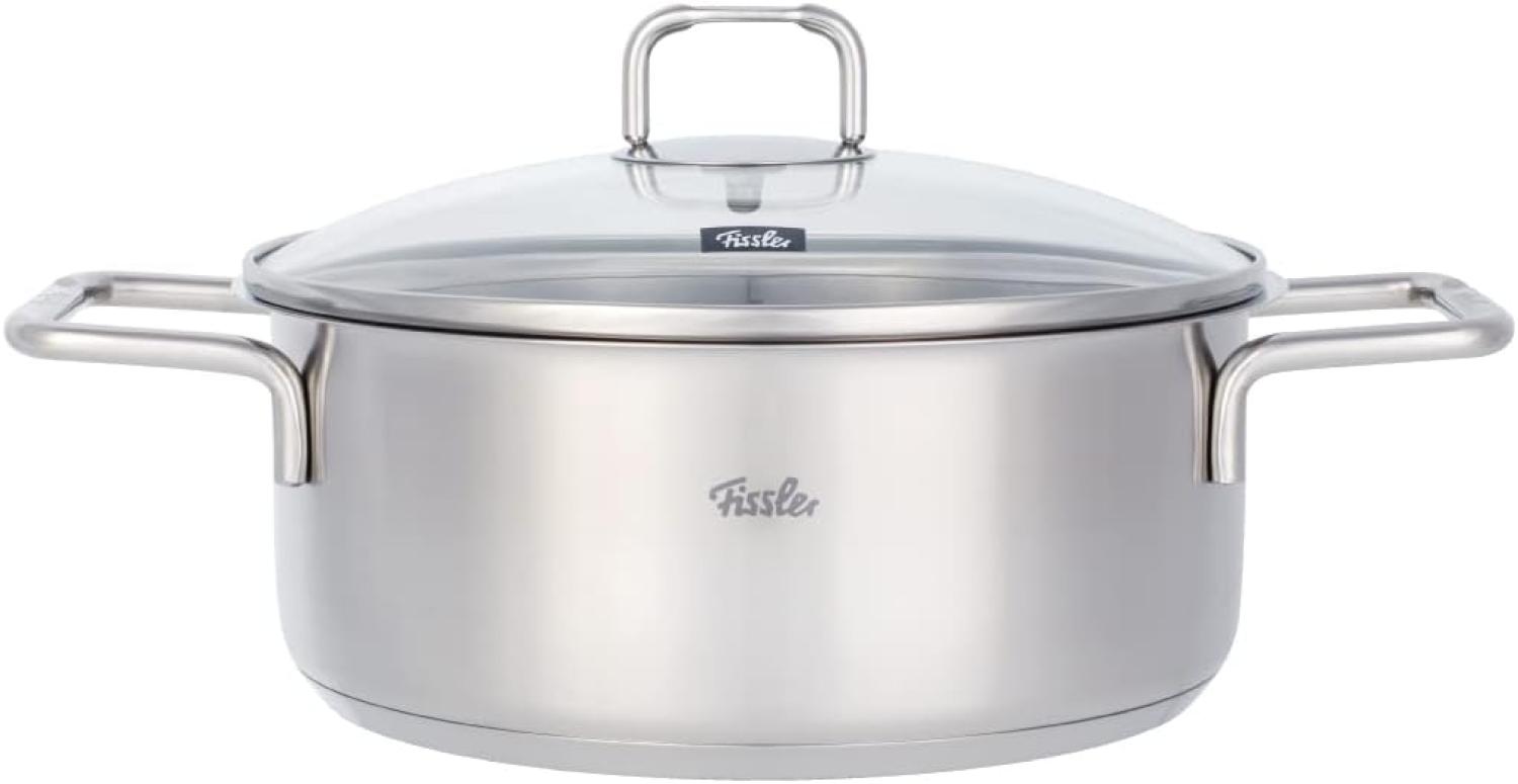 Fissler Kochtopf Hamburg mit Glasdeckel, Edelstahl 18/10, 20 cm, 081-120-20-000 Bild 1