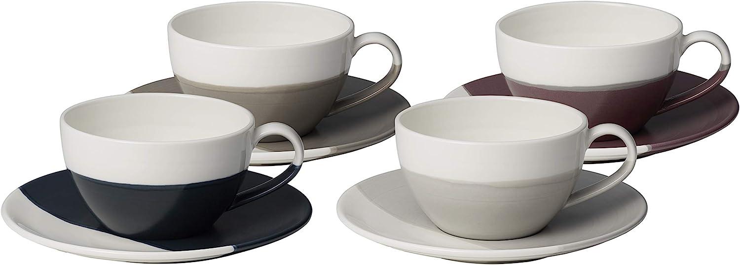 Royal Doulton Cappucccinotassen mit Untertassen 1815 Coffee Studio Mixed Colours (4-teilig)40035913 Bild 1