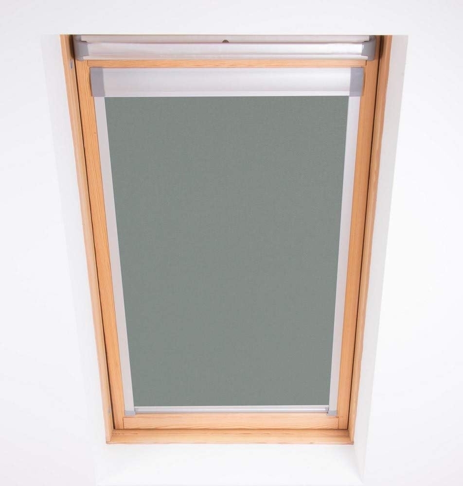 Bloc Skylight Rollo für Velux Dachfenster Blockout, Zinn, MK06 Bild 1