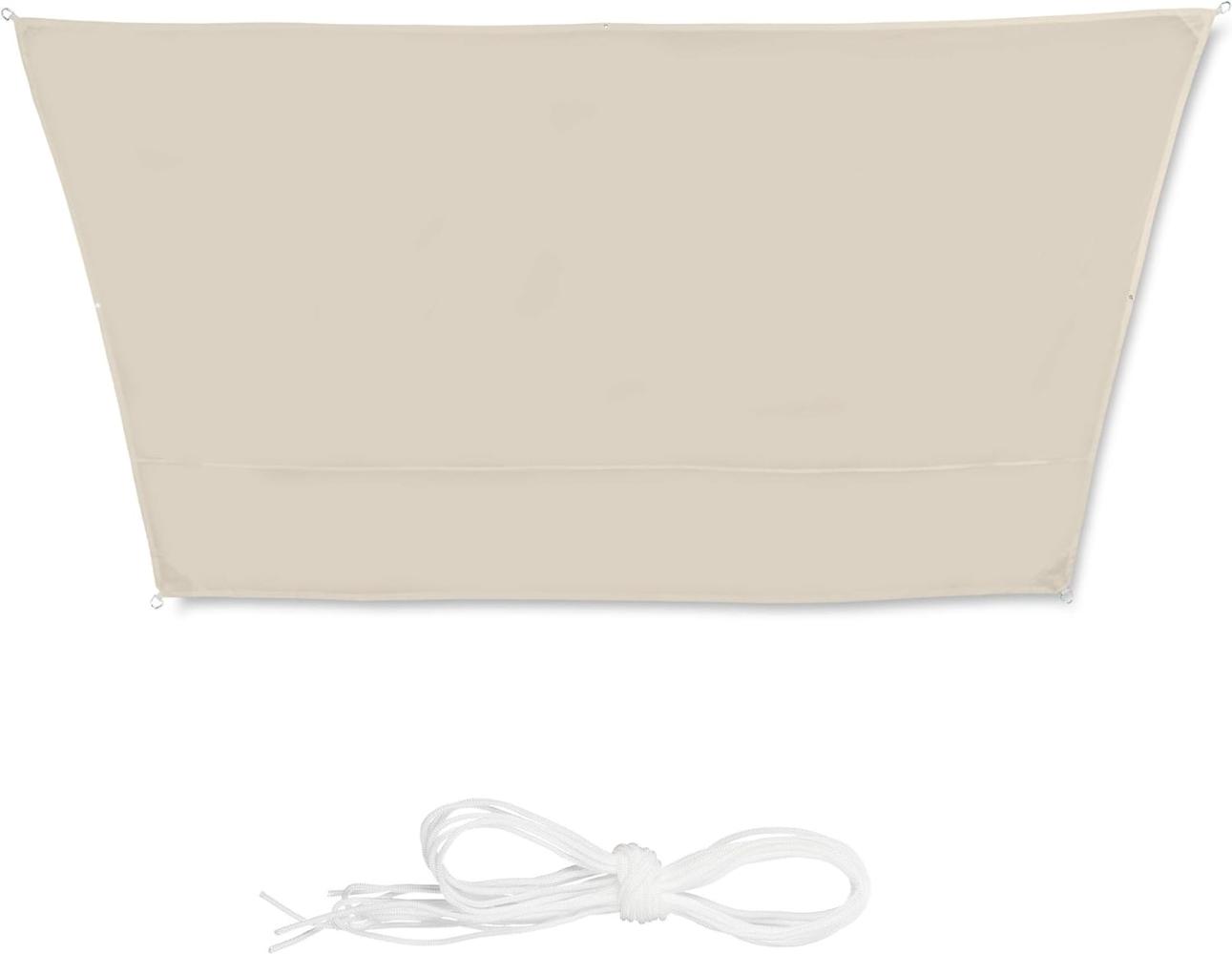 Trapez Sonnensegel beige 10026359_988 Bild 1