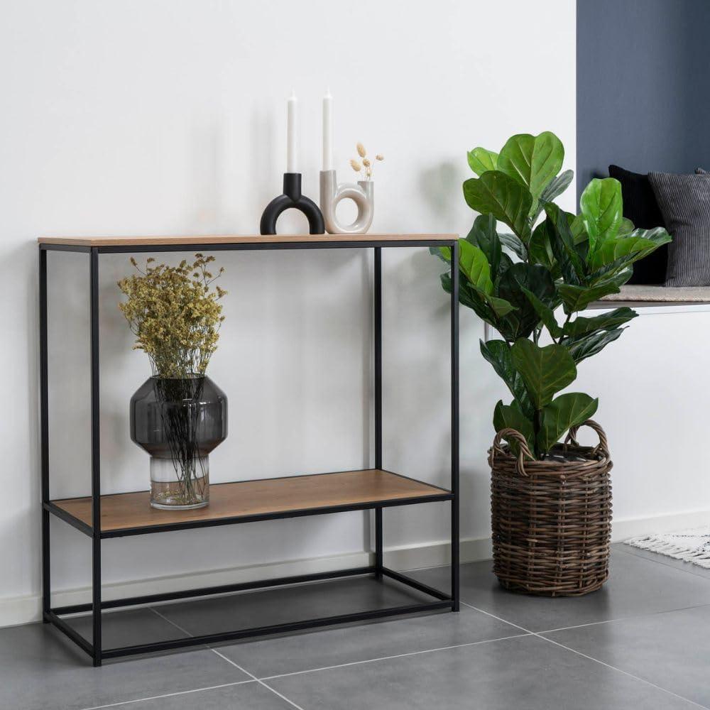 Moderner Konsolentisch LEVEN Eiche-Look Konsole Bild 1